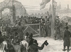 Opening of Kew Bridge Free of Toll by English School