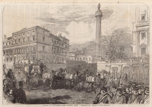 Opening of Parliament - Her Majesty Passing Through St James