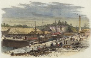 Opening of a New Dock at Singapore by English School