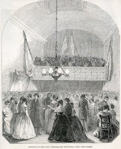 Opening of the Cork Temperance Institute, 1845 by English School