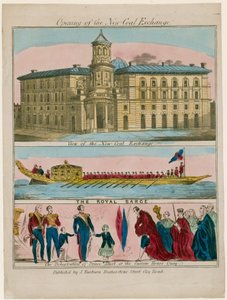 Opening of the New Coal Exchange by English School