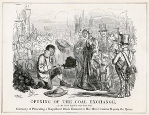 Opening of the New Coal Exchange by English School