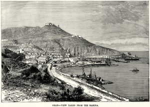 Oran – View taken from the Marina by English School