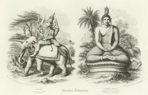 Oriental Divinities by English School
