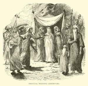 Oriental wedding ceremonies by English School