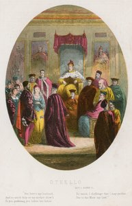 Othello, Act 1 scene iii by English School