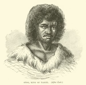 Otoo, King of Tahiti, after Cook by English School