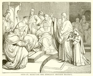 Otto IV Receiving the Suppliant Princess Beatrix