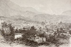 Overall View of Bogota, Colombia by English School
