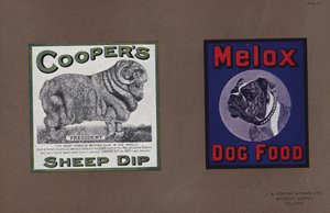 Page from Jordans Enamelled Signs by English School