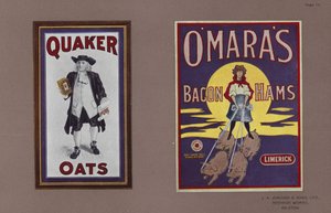 Page from Jordans Enamelled Signs by English School