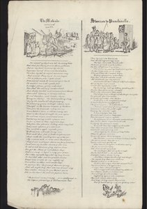 Page from Leaflet about Glasgow Fair, published on 23 July 1835 by English School