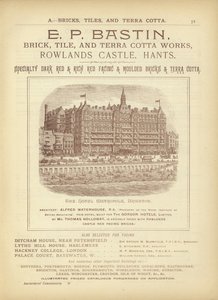 Page from The Architects, Surveyors and Engineers Compendium 1892