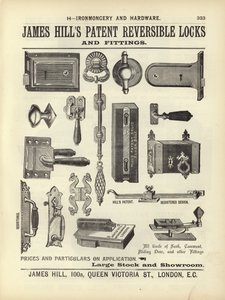 Page from The Architects, Surveyors and Engineers Compendium 1892