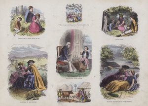 Page from the Attractive Picture Book by English School