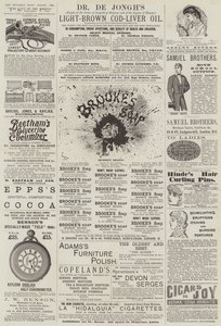 Page of Advertisements by English School