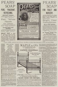 Page of Advertisements by English School