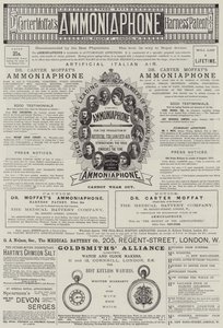 Page of Advertisements by English School
