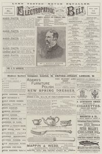 Page of Advertisements by English School
