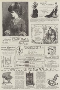 Page of Advertisements by English School