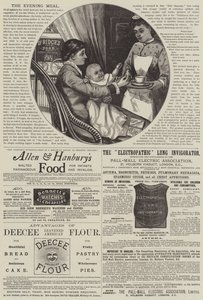 Page of Advertisements by English School