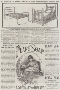 Page of Advertisements by English School
