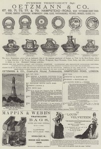 Page of Advertisements by English School