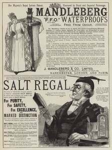 Page of Advertisements by English School