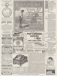 Page of Advertisements by English School