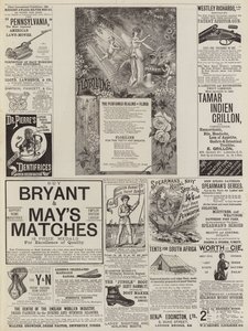Page of Advertisements by English School