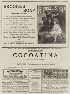 Page of Advertisements by English School