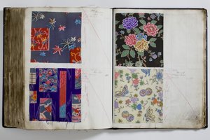 Pages from a Book of Textile Samples