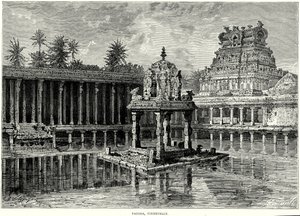 Pagoda, Tinnevelly by English School