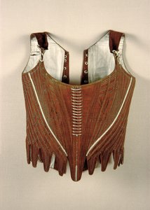 Pair of stays, c.1775 by English School