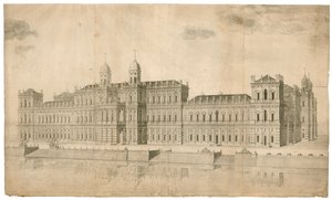 Palace of Whitehall. Published 1748 by English School