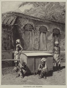 Palanquin and bearers