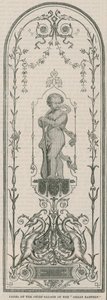 Panel of the Chief Saloon of the Great Eastern by English School