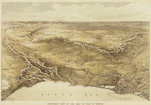 Panoramic View of the Seat of War in Europe