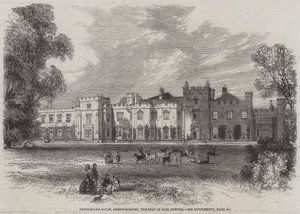 Panshanger House, Hertfordshire, the Seat of Earl Cowper by English School