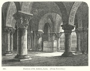 Panteon of St Isidoro, Leon by English School