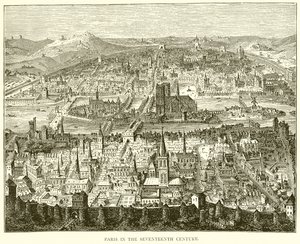 Paris in the Seventeenth Century by English School