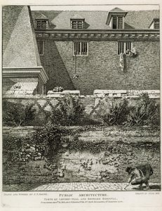 Part of London Wall and Bethlem Hospital