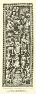 Part of an Ivory Diptych with Scenes from the Passion, Tenth Century by English School