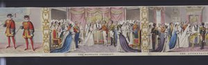 Part of the panorama of the marriage of Queen Victoria, c.1840