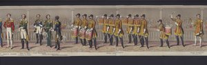 Part of the Panorama of the Marriage of Queen Victoria, c.1840