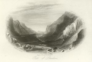 Pass of Llanberis, North Wales by English School