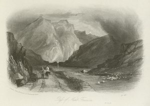 Pass of Nant Ffrancon, North Wales