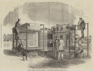 Patent Vertical Printing Machine, in the Great Exhibition, Class C, No 122