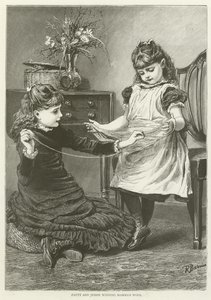 Patty and Jessie Winding Mamma
