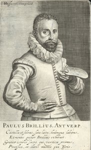Paul Bril of Antwerp by English School